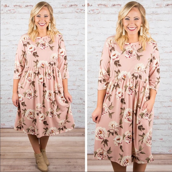 Sweet Pea Dresses & Skirts - Soft Rose Dress